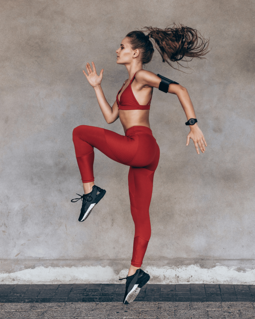 Lady fit and healthy exercising after her treatment with London Chiropractor at Battersea and Chelsea Chiropractic