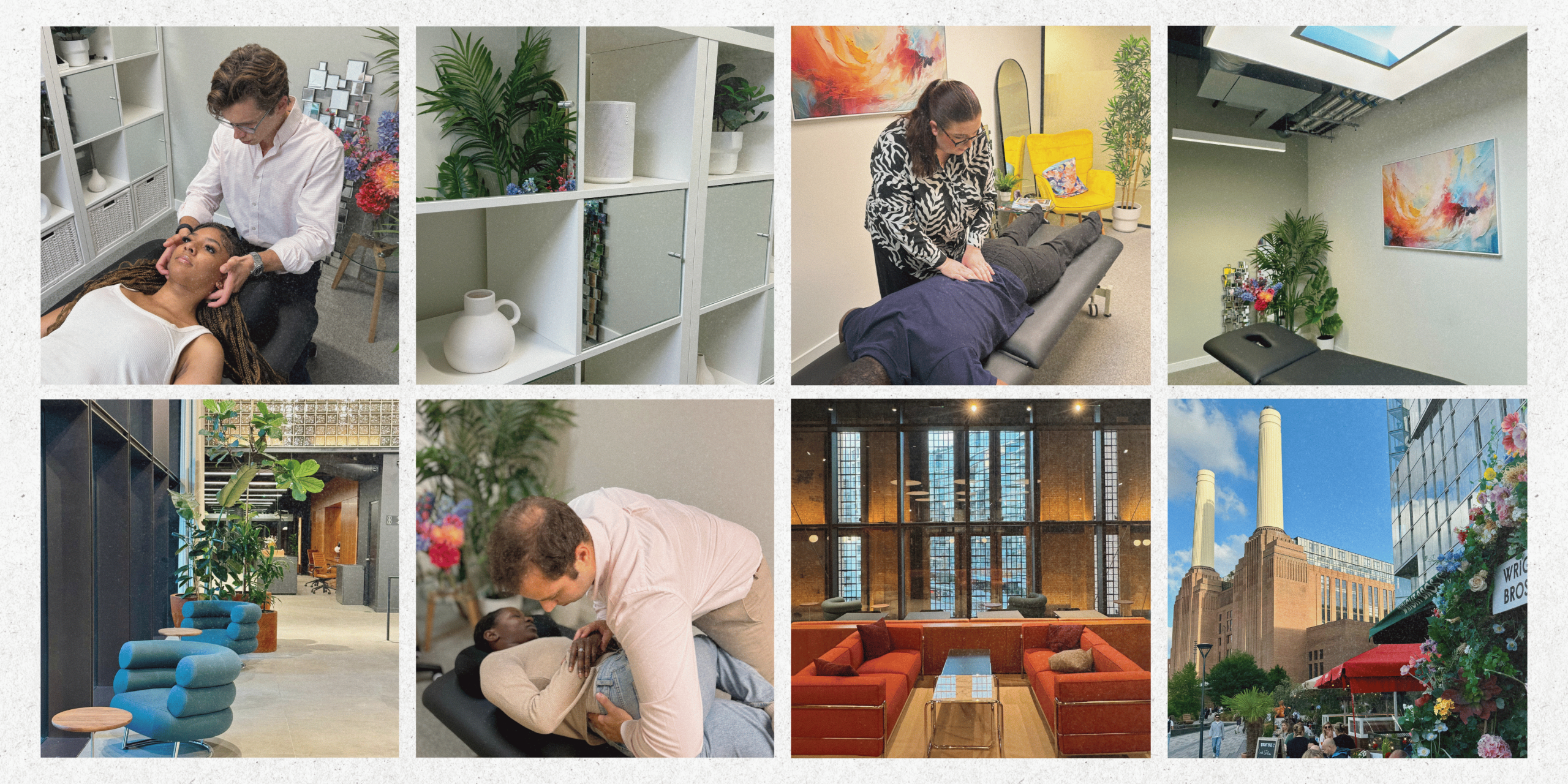 “Top rated London chiropractor at Battersea & Chelsea Chiropractic inside Battersea Power Station, providing expert spinal care and pain relief.”